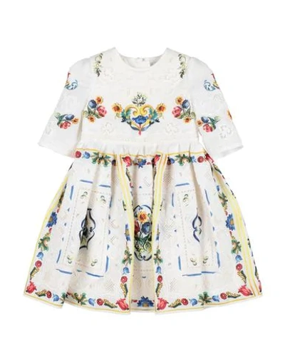 Dolce & Gabbana Babies' Dress In Ivory