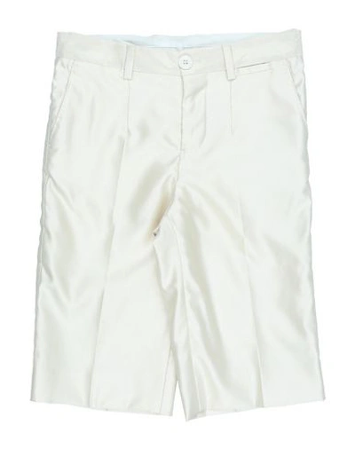 Dolce & Gabbana Kids' Bermuda In Ivory