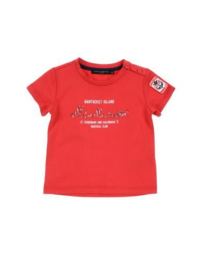 Frankie Morello Babies' T-shirts In Red