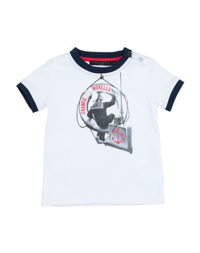 Frankie Morello Babies' T-shirts In White