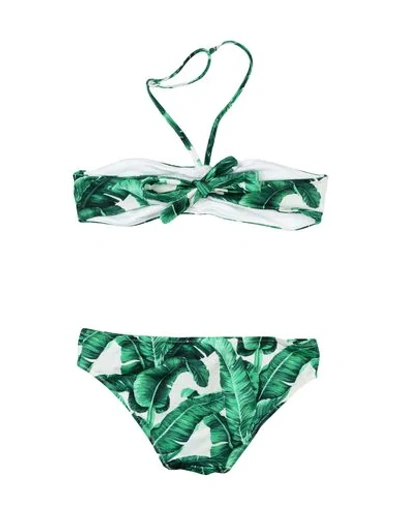 Dolce & Gabbana Kids' Bikini In Green