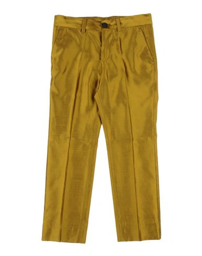 Dolce & Gabbana Babies' Casual Pants In Ocher