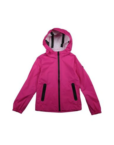 Ai Riders On The Storm Kids' Bomber In Fuchsia