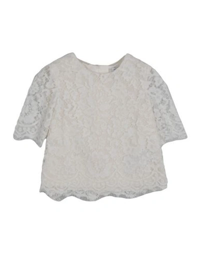Dolce & Gabbana Babies' Blouses In White