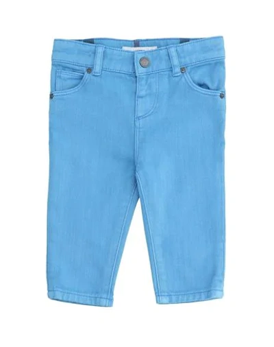 Burberry Babies' Jeans In Azure