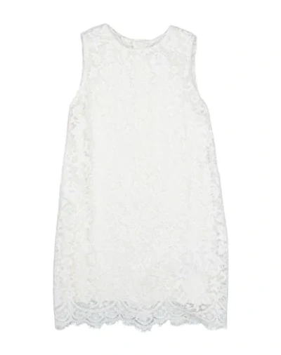 Dolce & Gabbana Kids' Formal Dress In White
