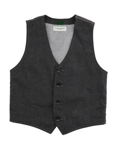 Paolo Pecora Babies' Vest In Lead