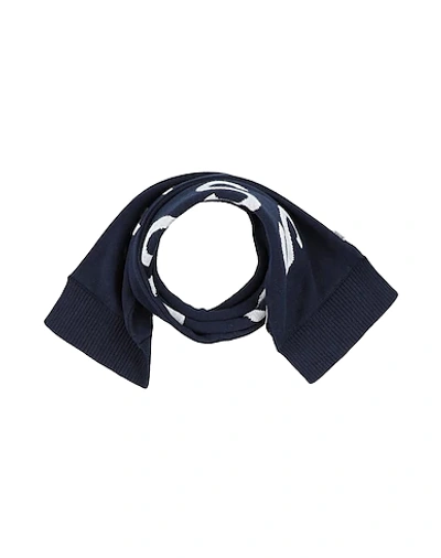 Hugo Boss Babies' Scarves In Dark Blue