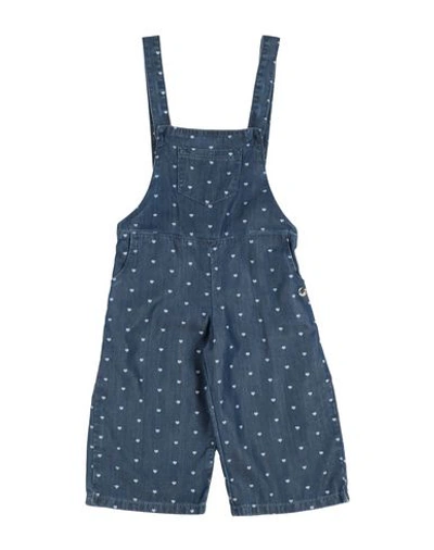 Twinset Baby Overalls In Blue