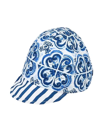 Dolce & Gabbana Babies' Hat In Blue