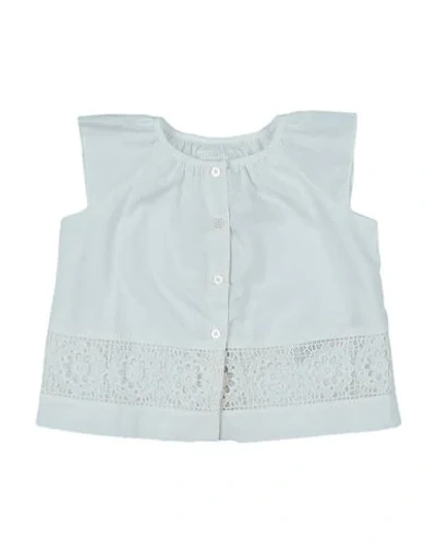 Burberry Babies' Solid Color Shirts & Blouses In White