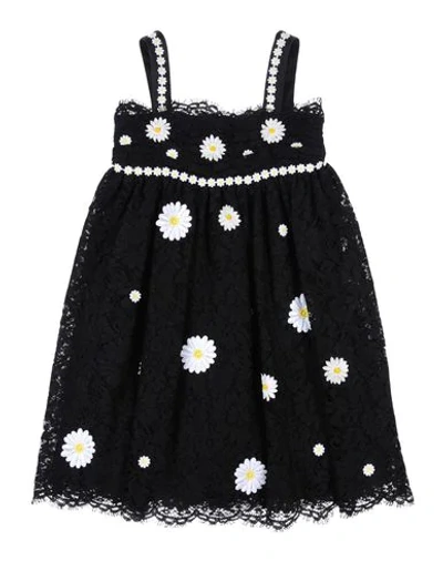 Dolce & Gabbana Kids' Dress In Black