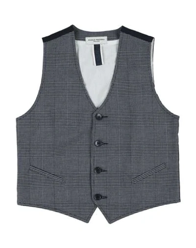 Paolo Pecora Kids' Vests In Blue