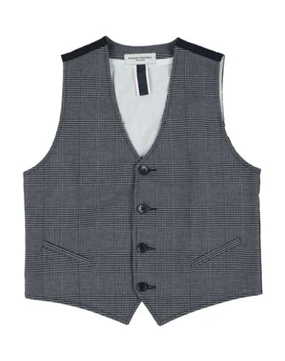 Paolo Pecora Babies' Vests In Blue