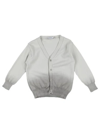 Il Gufo Babies' Cardigans In Light Grey