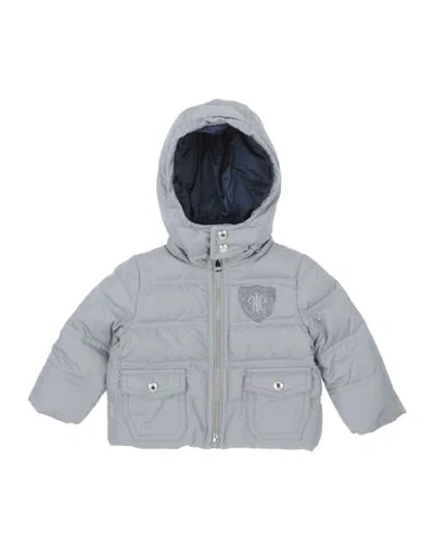 I Pinco Pallino Babies' Down Jacket In Light Grey