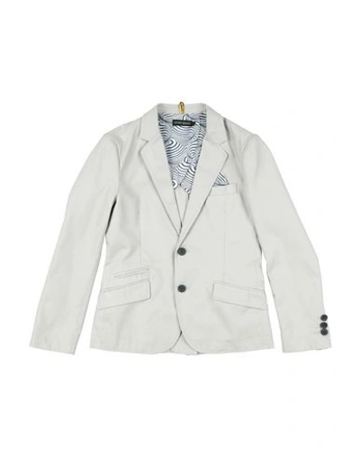 Antony Morato Kids' Suit Jackets In Light Grey