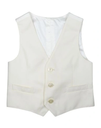 Dolce & Gabbana Kids' Vests In Ivory
