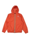 K-way Kids' Jacket In Orange