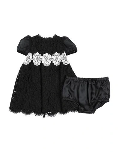Dolce & Gabbana Babies' Dress In Black