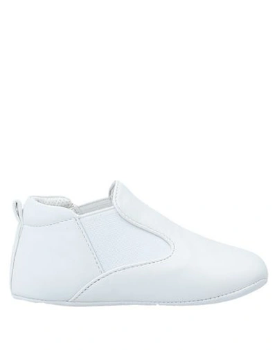 Dolce & Gabbana Babies' Newborn Shoes In White