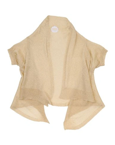 Parrot Kids' Cardigans In Gold