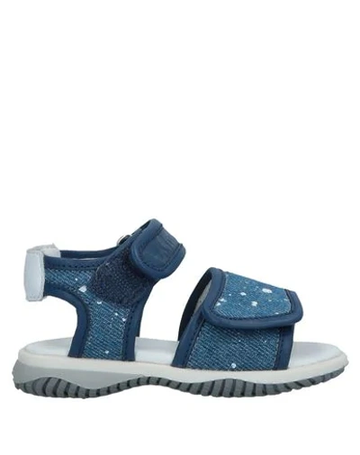 Hogan Babies' Sandals In Blue