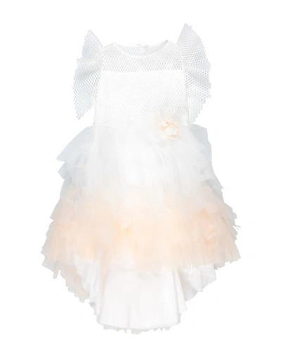 Aletta Kids' Dress In White