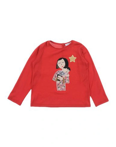 Dolce & Gabbana Babies' T-shirts In Red