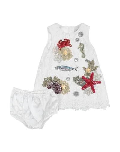 Dolce & Gabbana Babies' Dress In White