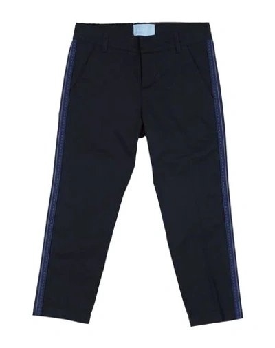 Lanvin Kids' Casual Pants In Dark Blue