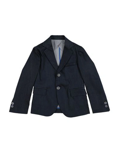 Manuel Ritz Kids' Suit Jackets In Blue
