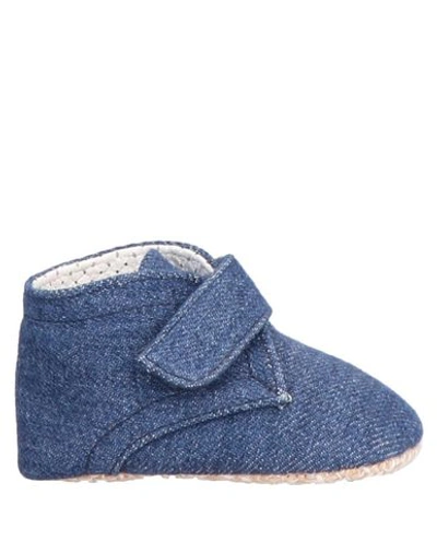 Dolce & Gabbana Babies' Newborn Shoes In Blue