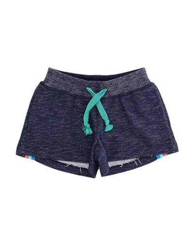 Sundek Kids'  Toddler Girl Shorts & Bermuda Shorts Midnight Blue Size 6 Polyester, Cotton In Dark Blue
