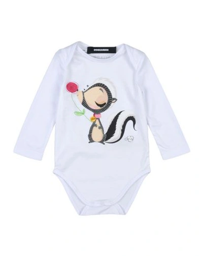 Dsquared2 Babies' Bodysuit In White
