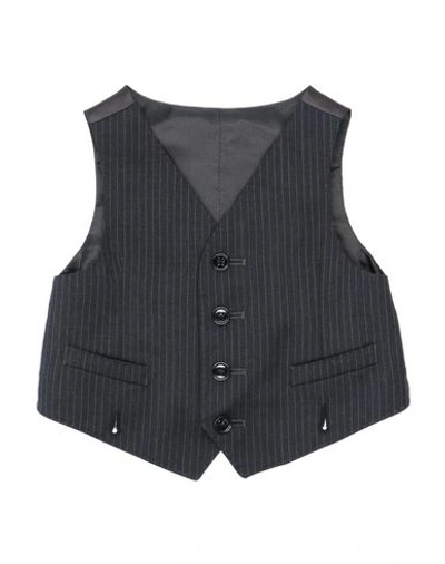 Dolce & Gabbana Babies' Vests In Steel Grey