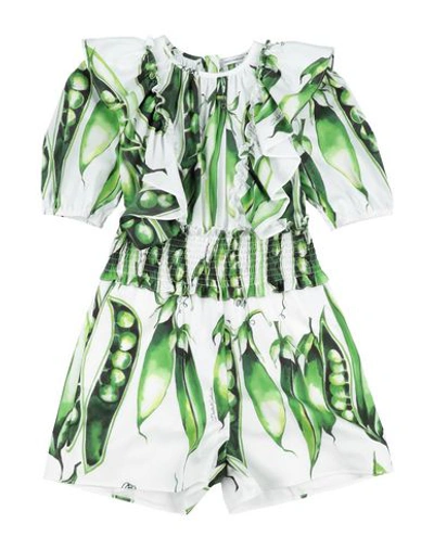 Dolce & Gabbana Kids' Overalls In White