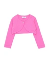 Monnalisa Babies' Wrap Cardigans In Pink