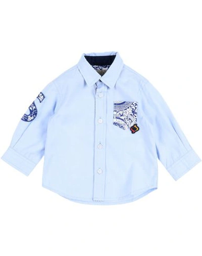 Siviglia Babies' Shirts In Sky Blue