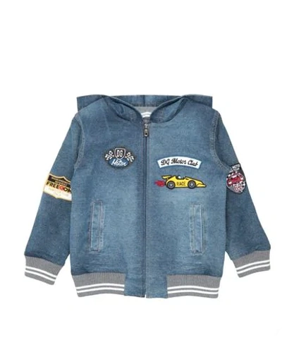 Dolce & Gabbana Babies' Bomber In Blue