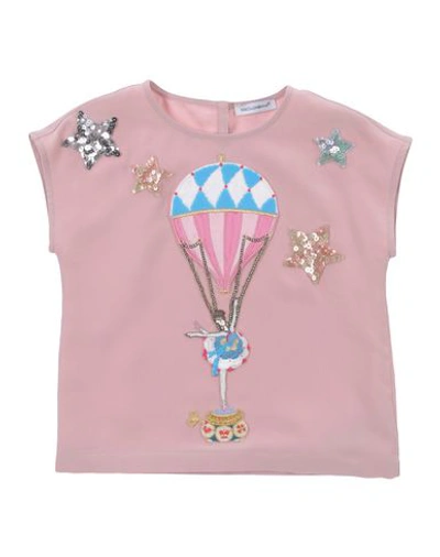 Dolce & Gabbana Babies' Blouses In Pink