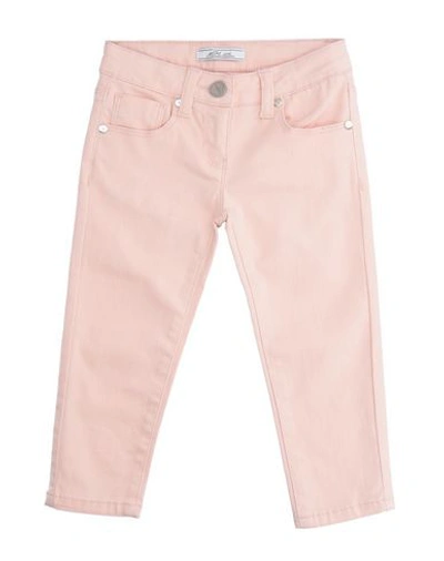 Cesare Paciotti 4us Babies' Jeans In Pink