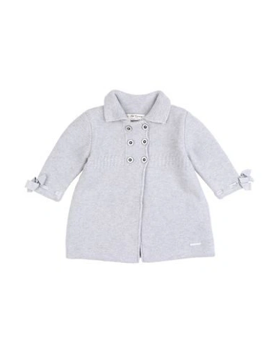 Pili Carrera Babies' Coat In Light Grey