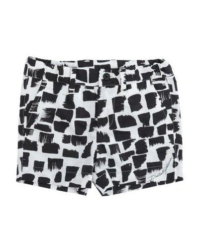 Dolce & Gabbana Babies'  Newborn Boy Shorts & Bermuda Shorts Black Size 3 Cotton
