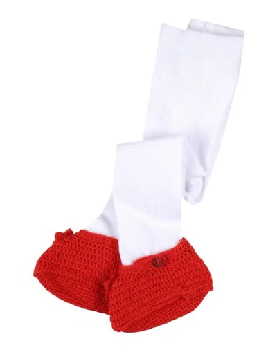 Dolce & Gabbana Babies' Short Socks In White