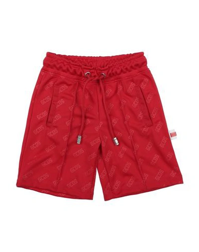 Gcds Mini Kids'  Toddler Boy Shorts & Bermuda Shorts Red Size 4 Polyester
