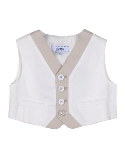 Aletta Babies' Vest In Ivory