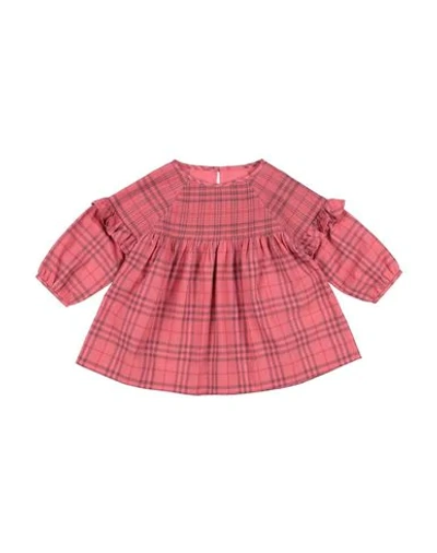 Burberry Babies' Dress In Coral