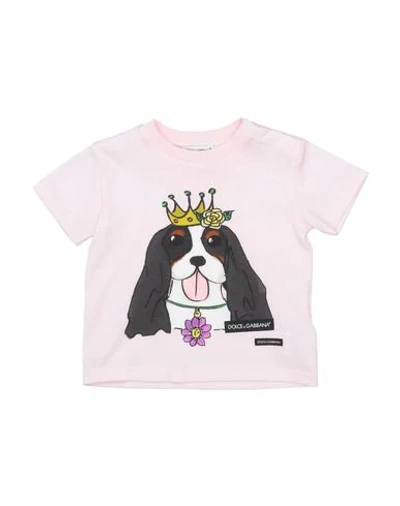 Dolce & Gabbana Babies' T-shirt In Pink