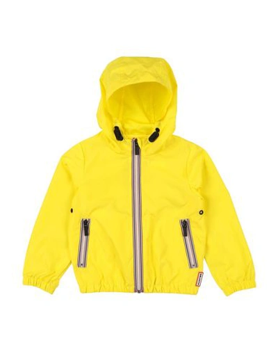Hunter Kids' Jacket In Yellow